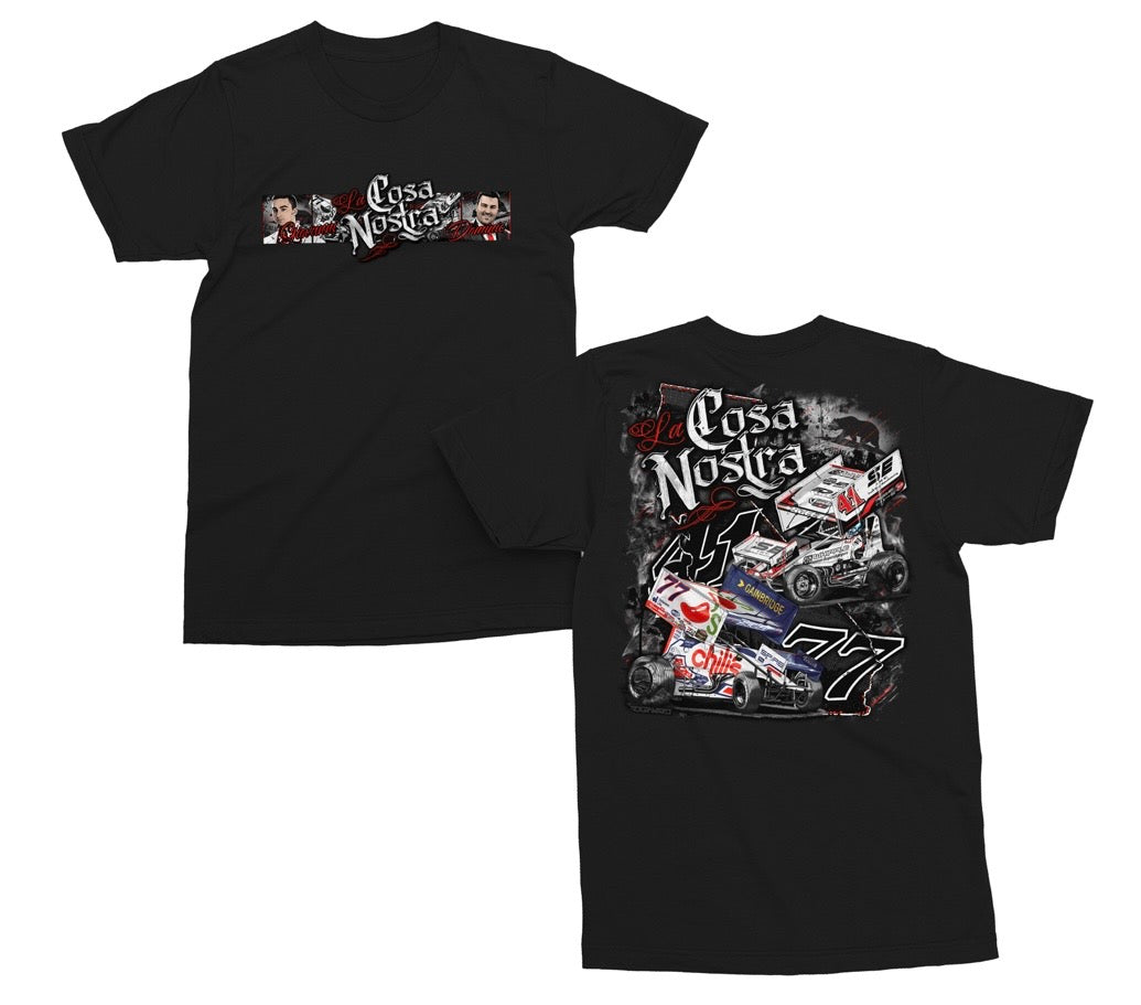 Scelzi Bros Black T-Shirt **PRE-ORDER**
