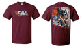 Hot Nos T-Shirt - Maroon