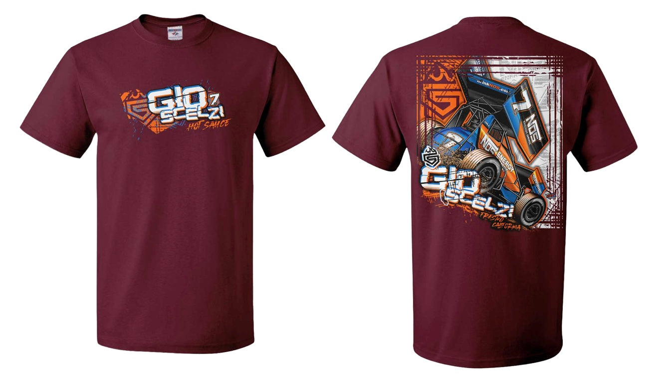 Hot Nos T-Shirt - Maroon