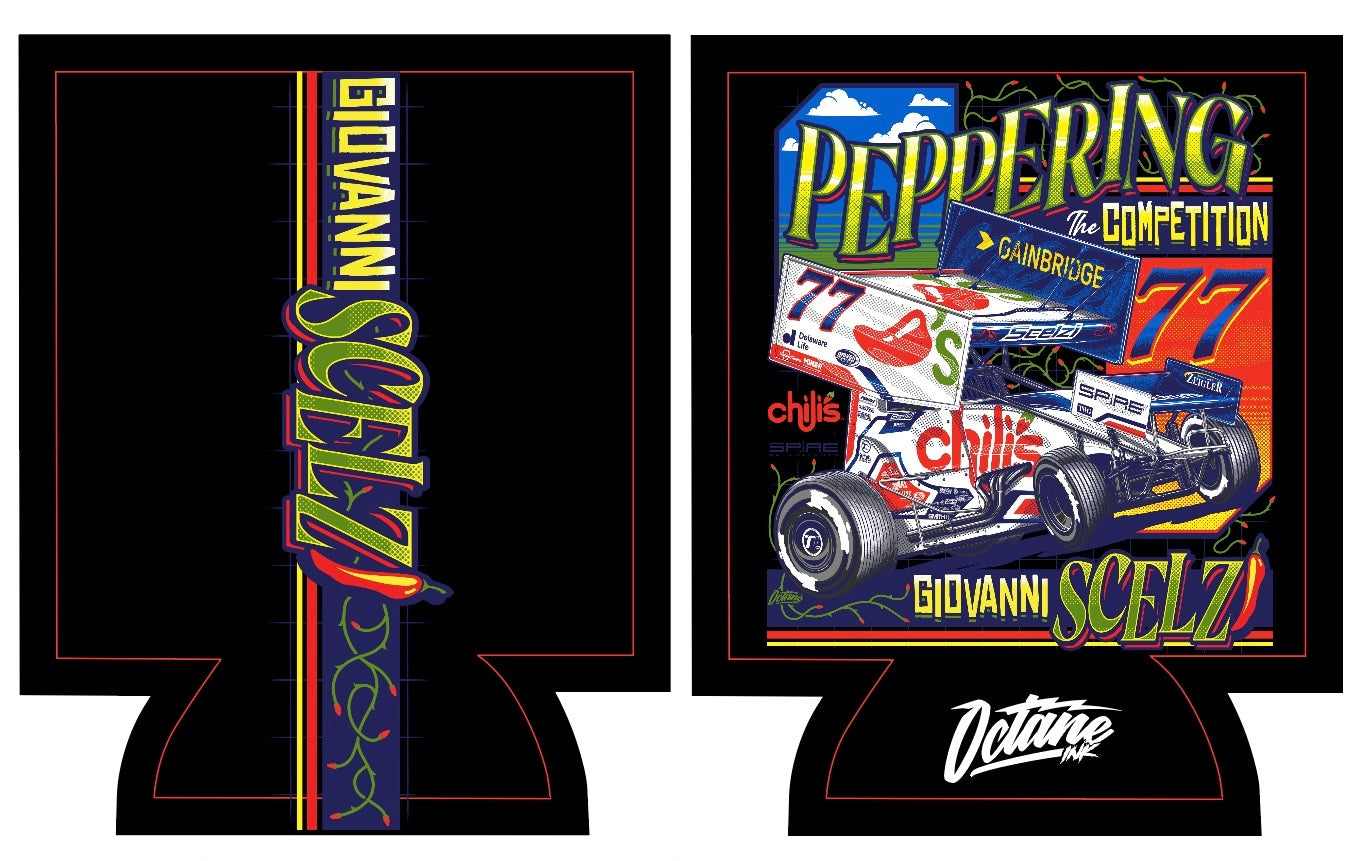 Peppering The Competition Can Coozie