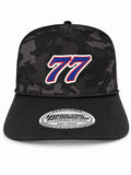 Black Camo 77 Snapback