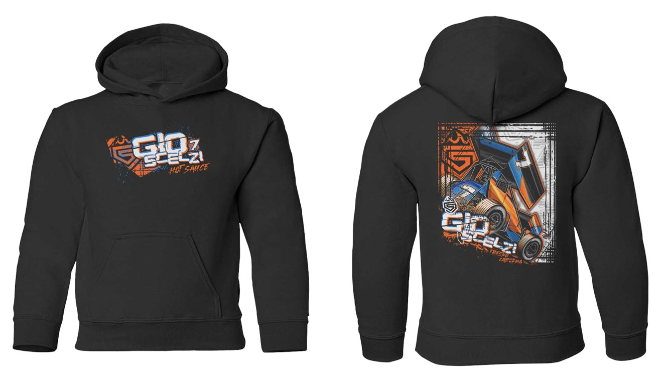 7BC Youth Hoodie - Black