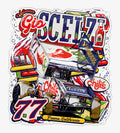 77 Vintage Car Decal