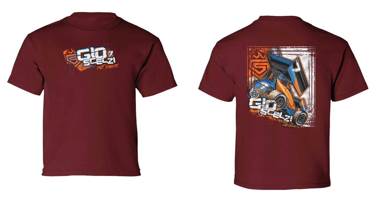 7BC Youth T-Shirt - Maroon