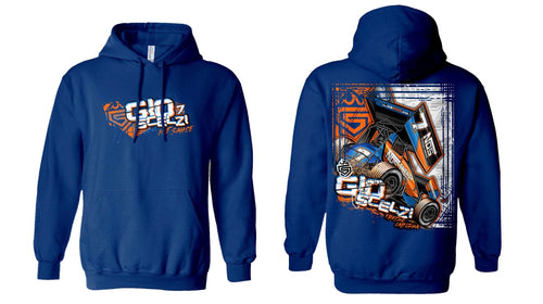 Hot Nos Royal Blue Dri-Fit Hoodie