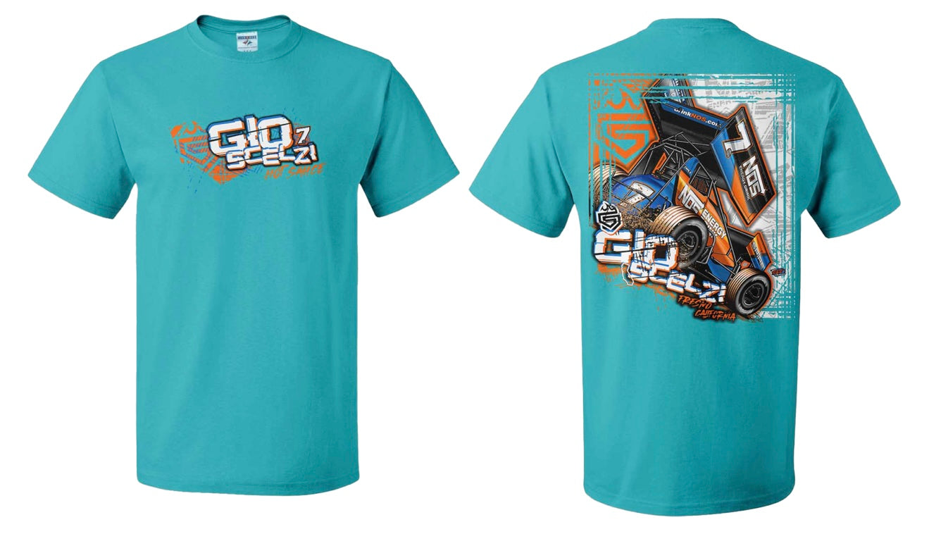 Hot Nos T-Shirt - California Blue