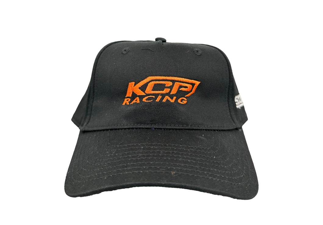 Black KCP Racing Hat - Strap Adjustable