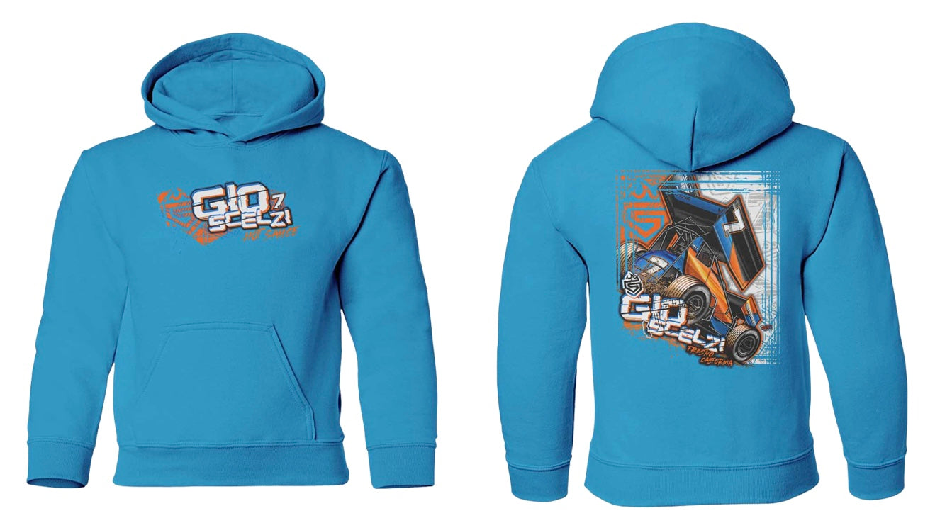 7BC Youth Hoodie - Blue