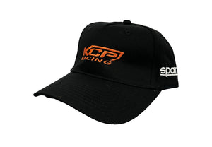 Black KCP Racing Hat - Strap Adjustable