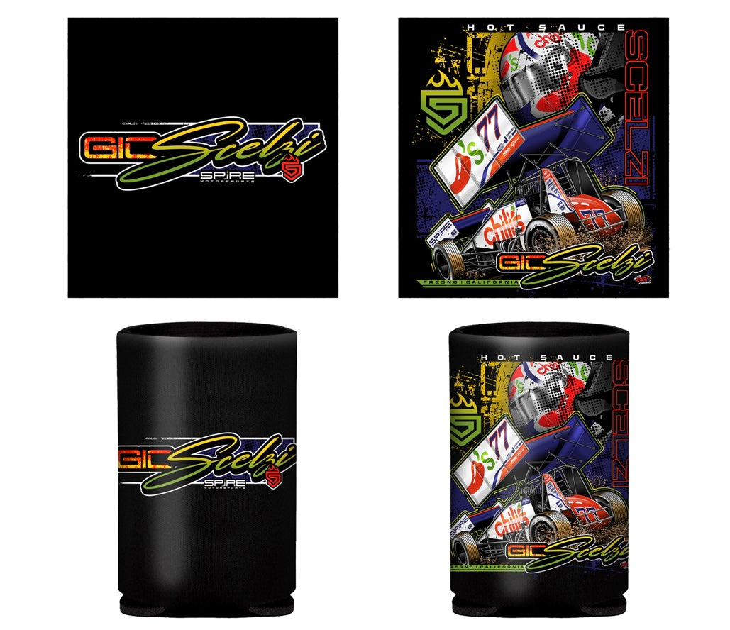 Helmet Design Can Coozie