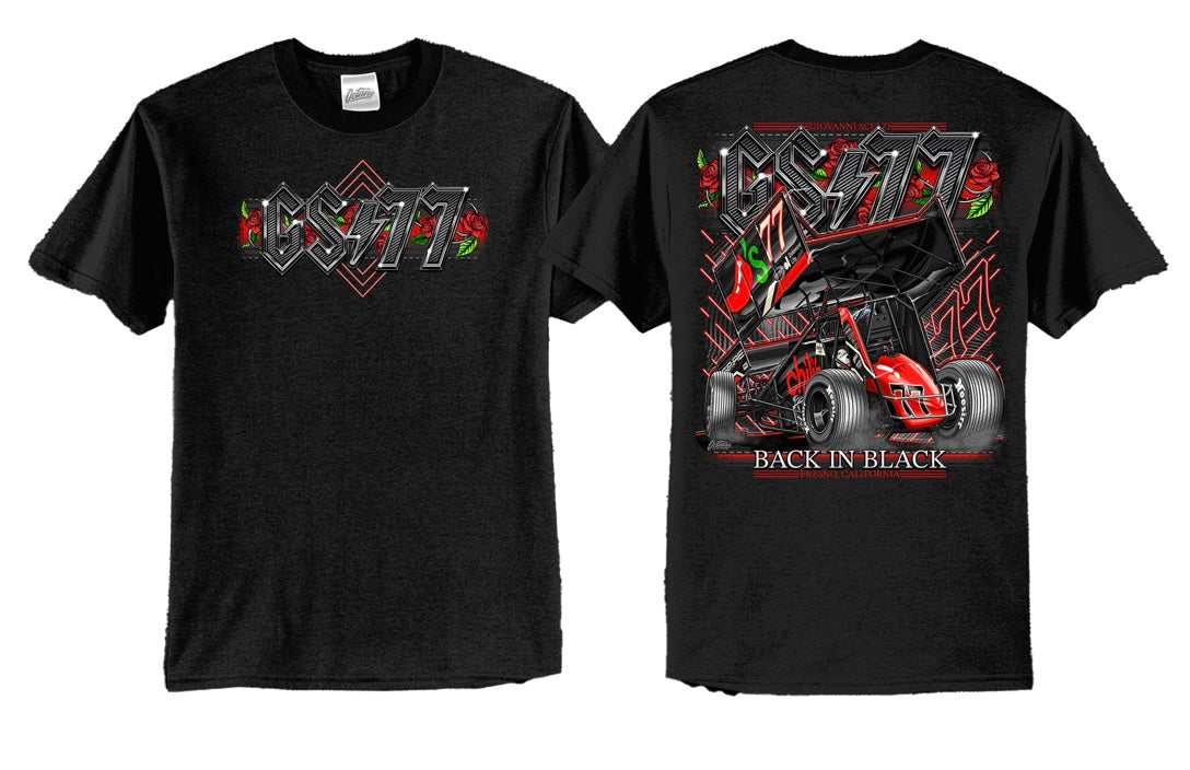 2026 Knoxville Nationals Back in Black T-Shirt