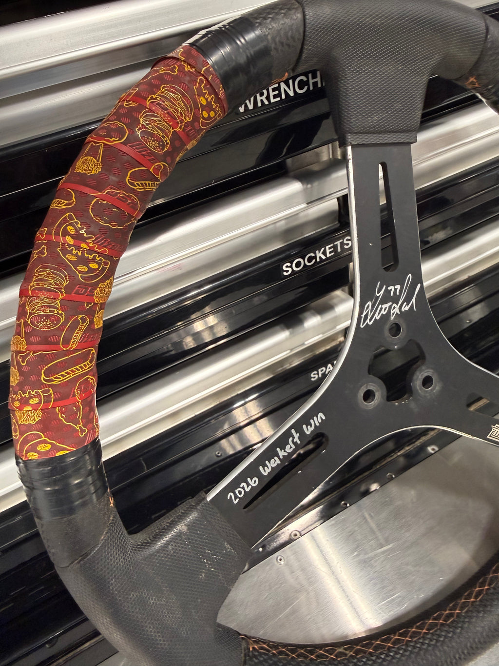Bob Weikert Memorial Win Steering Wheel *Raffle*