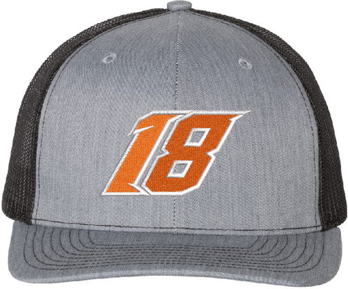 Gray/Black 18 Richardson Snapback