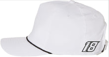 Load image into Gallery viewer, White Rope Snapback