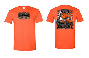 Black Out Tee - Orange YOUTH